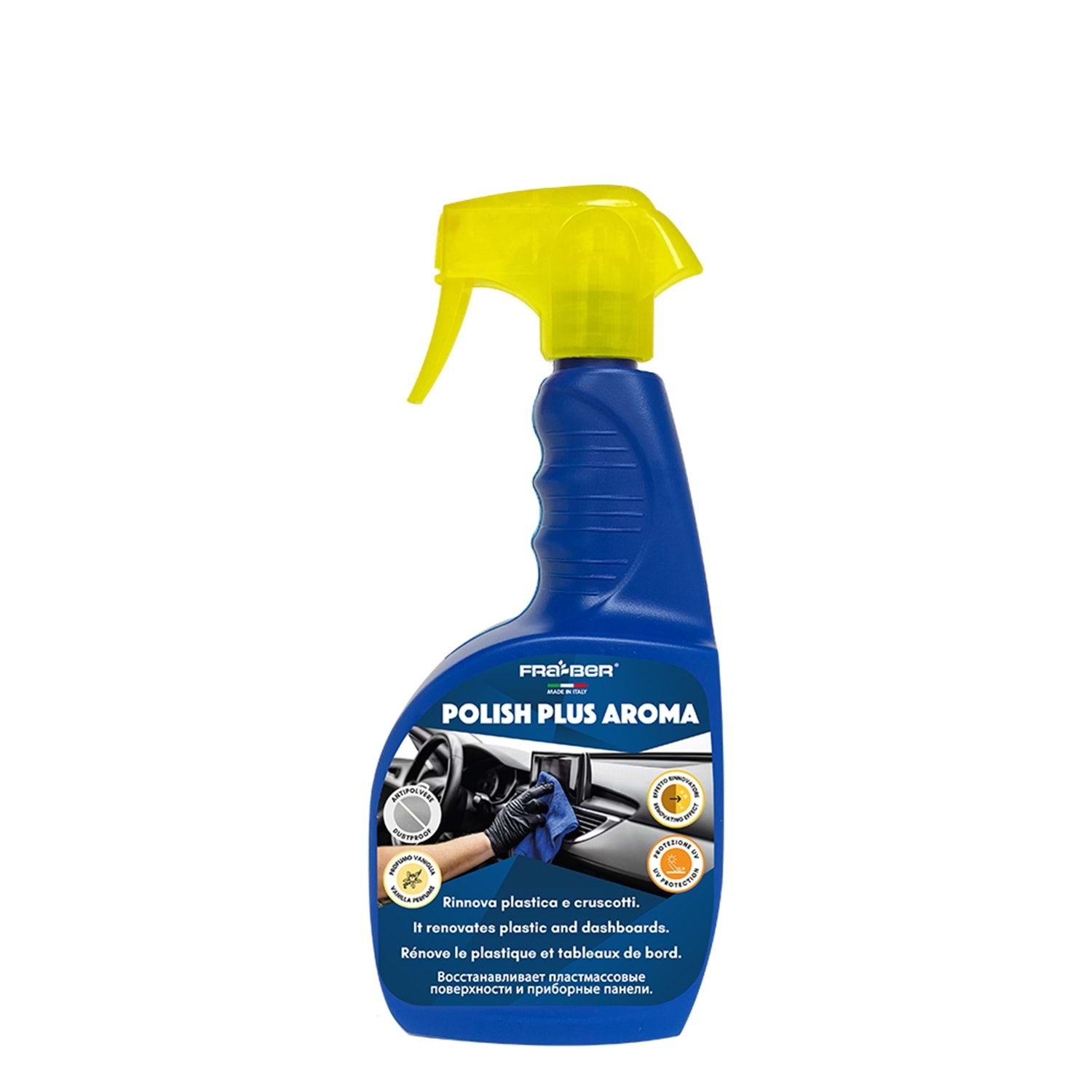  FRA-BER Polish Plus Aroma Antistatik Plastik, Trim, Vinil Yenileyici Bakım Spreyi - 750 ml FRA-BER Polish Plus Aroma Antistatik Plastik, Trim, Vinil Yenileyici Bakım Spreyi - 750 ml FRA-BER Polish Plus Aroma Antistatik Plastik, Trim, Vinil Yenileyici Bak