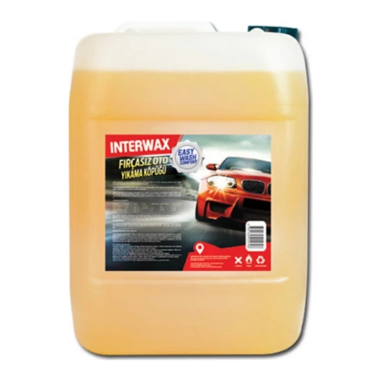 Interwax Easy Wash Comfort Fırçasız Oto Yıkama Köpüğü 20 L