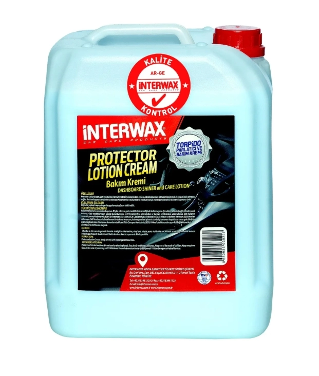 INTERWAX TORPİDO PARLATICI VE BAKIM KREMİ 5 KG