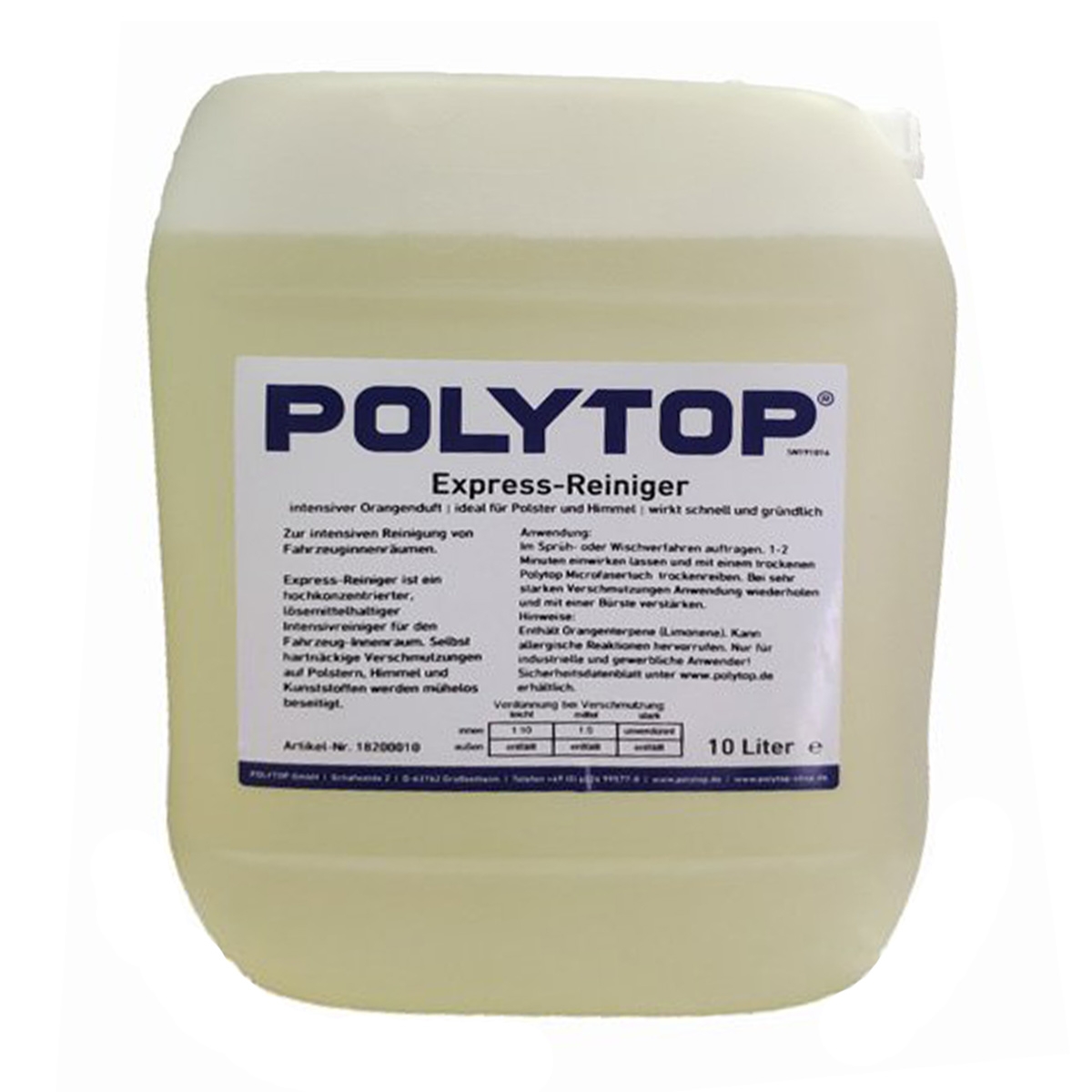 Polytop%20Express%20Cleaner%20Döşeme%20Temizleyici%2010lt