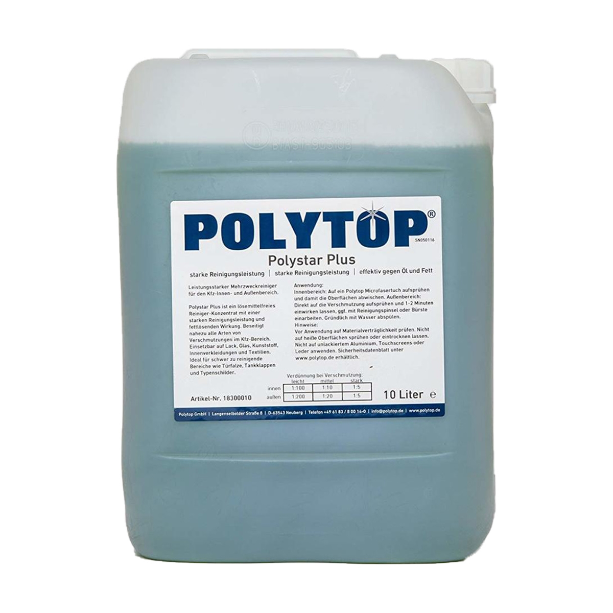 Polytop%20Polystar%20Plus%20Genel%20Amaçlı%20Temizleyici%2010lt