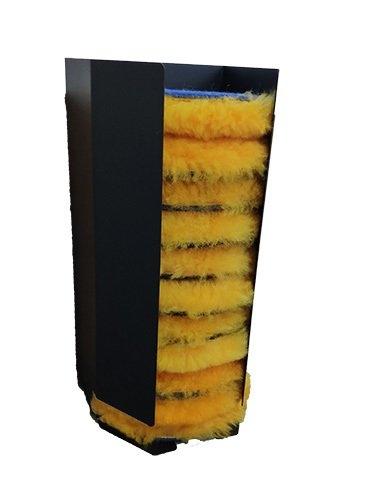 10 adet Slopes Sarı Yün Pasta Keçesi 160mm + 1 adet keçe standı
