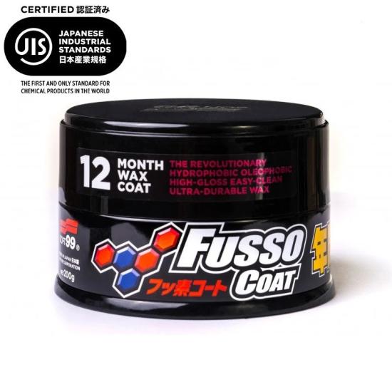 Soft99 Fusso Coat 12 Aylık Wax Koyu Renk Avrupa Versiyon 200gr