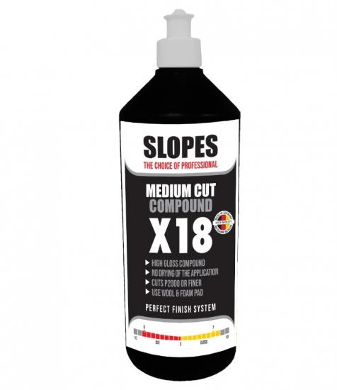 Slopes X18 Çizik Çıkarıcı İnce Pasta 1lt