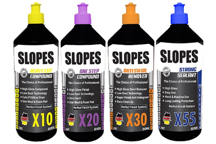 Slopes Set X10 X20 X30 X55 1 Litre Çizik Giderici