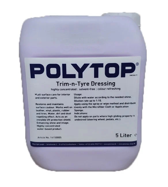 Polytop%20Trim%20&%20Tyre%20Dressing%20Motor%20Trim%20Koruyucu%20Ve%20Parlatıcı%205lt